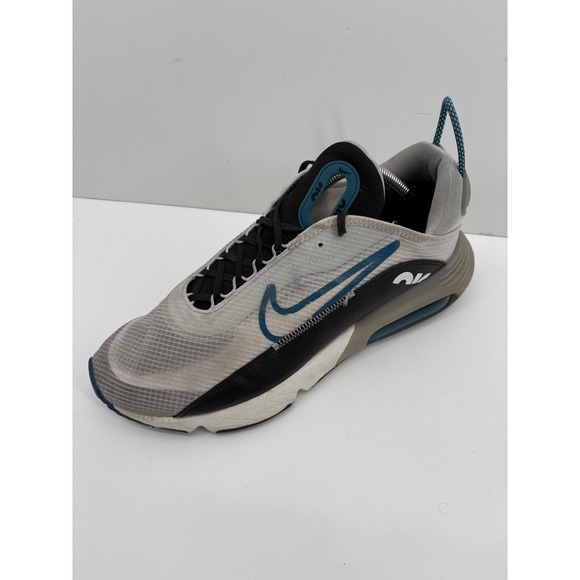 Nike Other - Nike Men's Air Max 2090 CV8835-100 Running Shoes White Blue Black Size 12